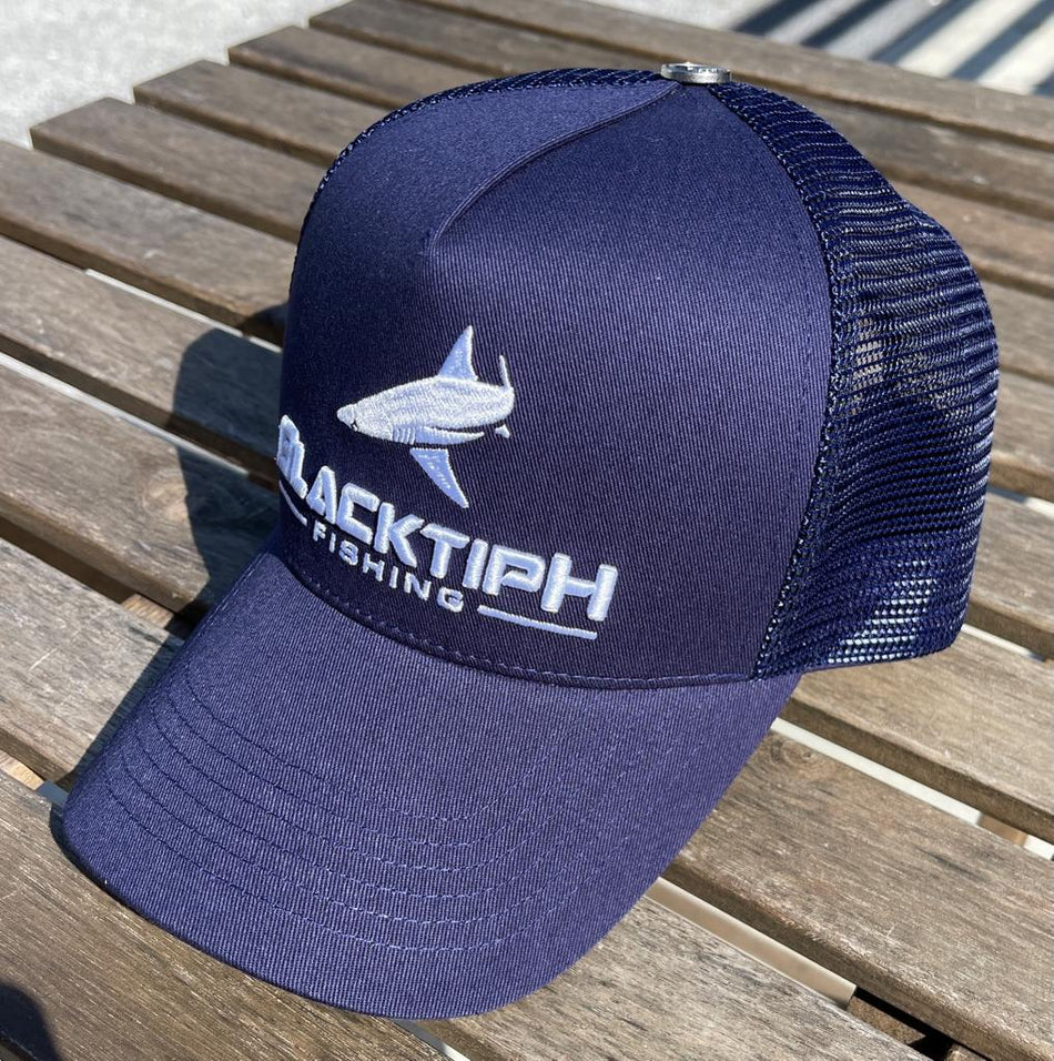 Navy Embroidered Snapback 2.0