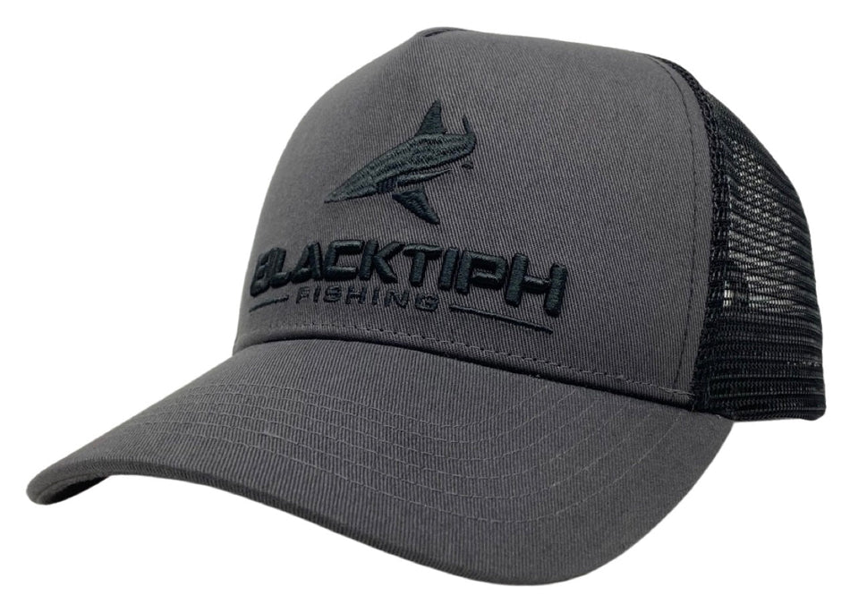 Charcoal Grey Embroidered Snapback 2.0