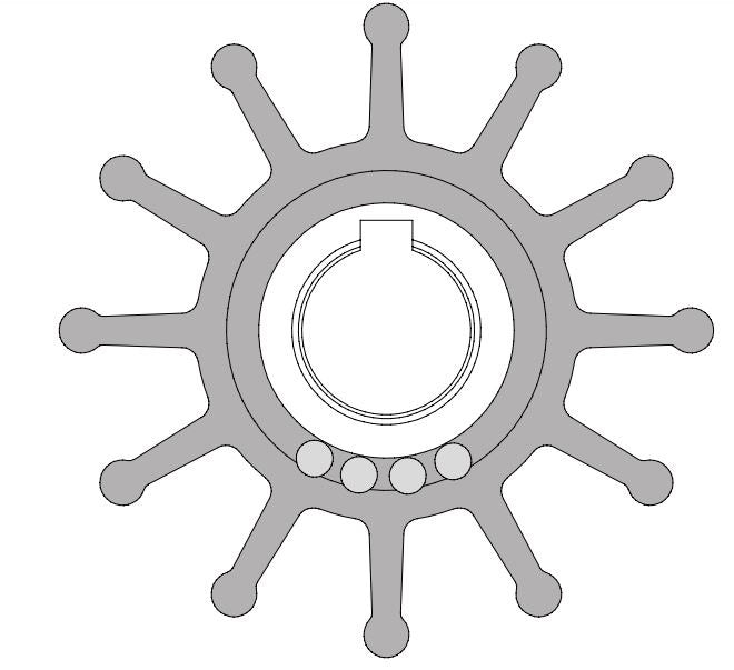 IMPELLER KIT SHERWOOD 09959K MC 97 - Get Tight Gear