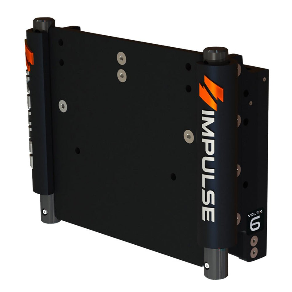 IMPULSE XL 6" Set Back Electric Jack Plate w/Standard Control - Black Anodize - Get Tight Gear