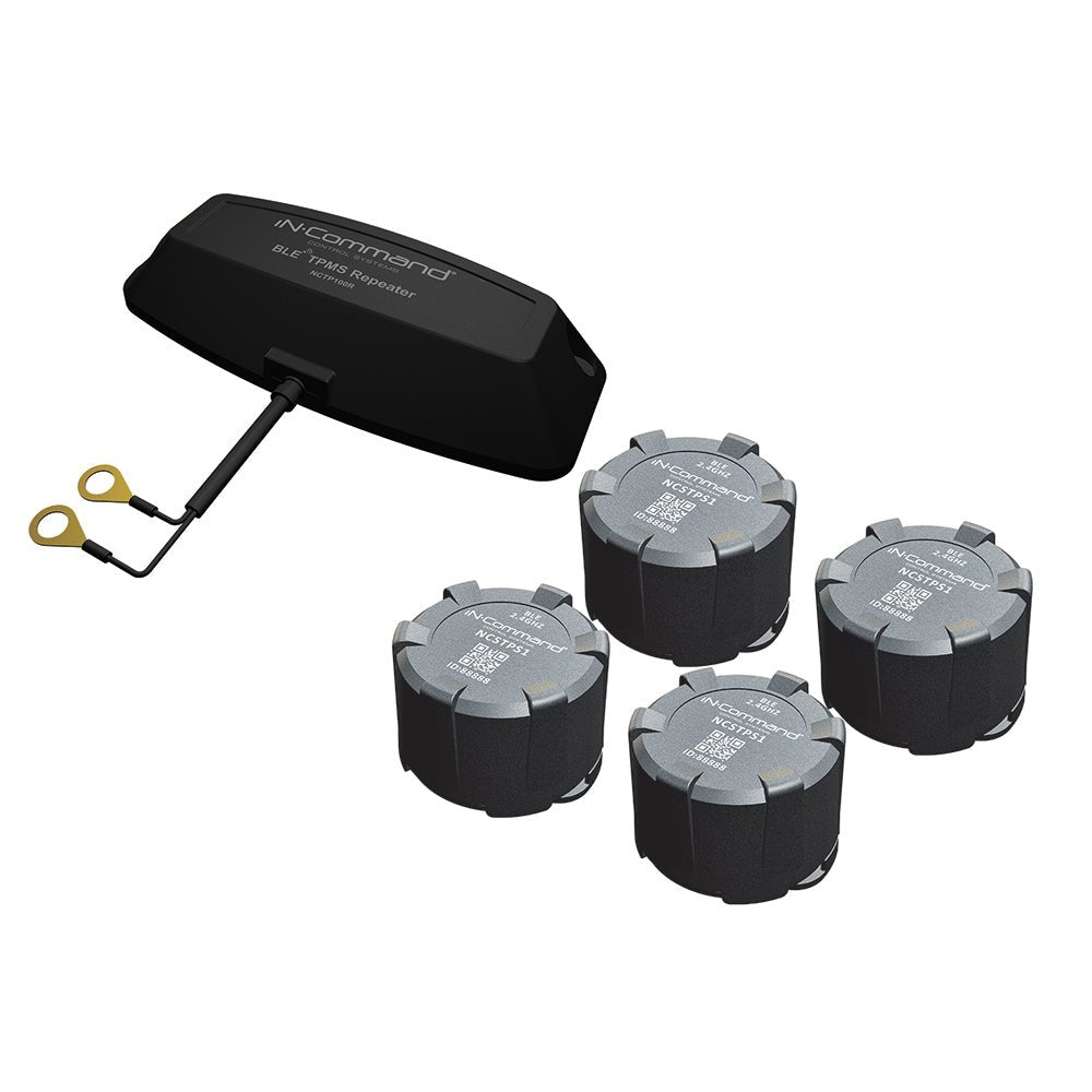iN - Command Tire Pressure Monitoring System - 4 Sensor & Repeater Package - Get Tight Gear