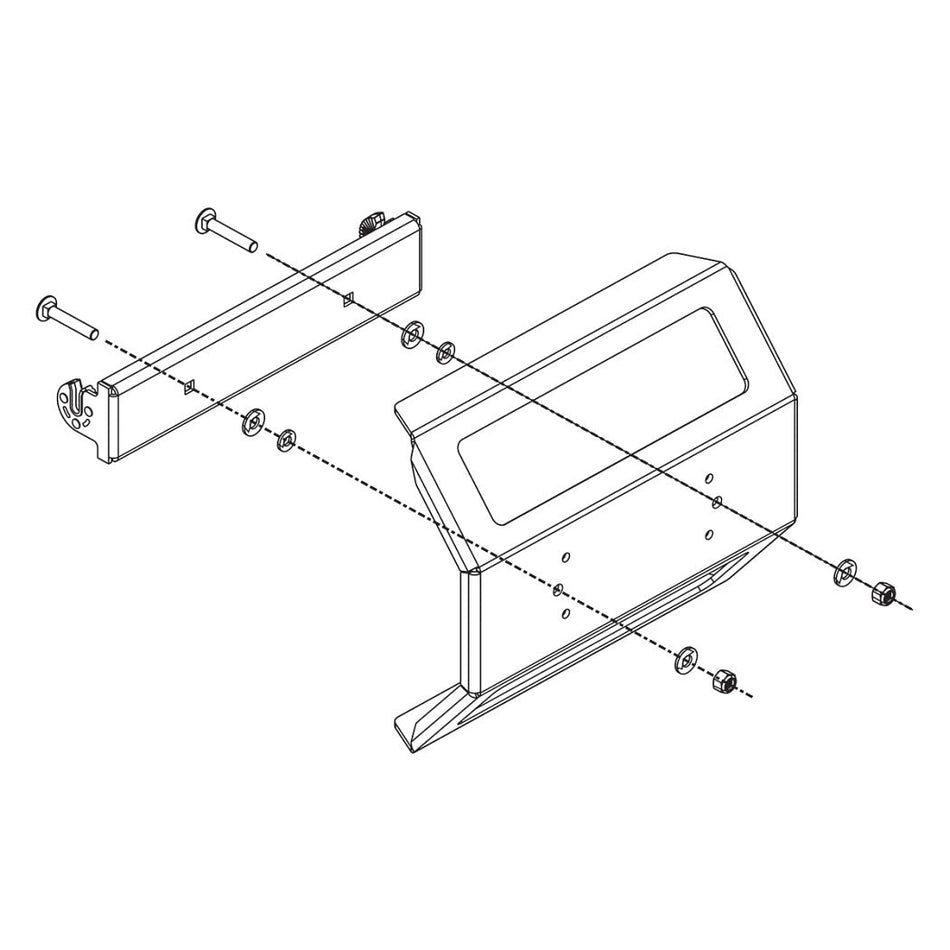 IN DASH MOUNTING KIT HELIX 12 - Get Tight Gear