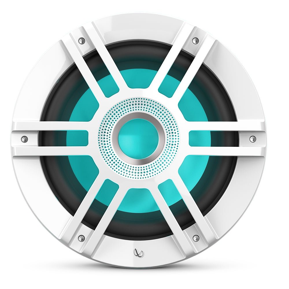 Infinity 10" Marine RGB Kappa Series Speakers - White - Get Tight Gear