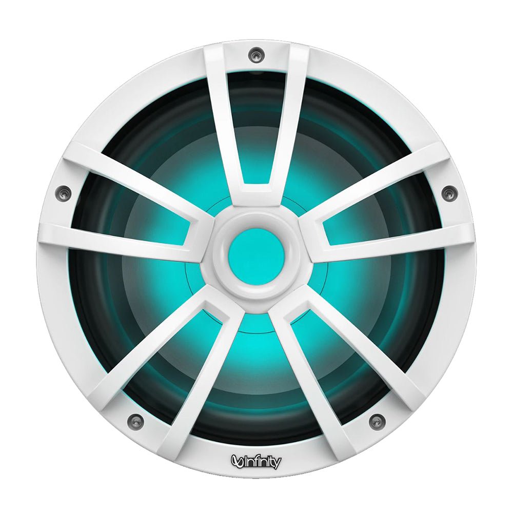 Infinity 10" Marine RGB Reference Series Subwoofer - White - Get Tight Gear