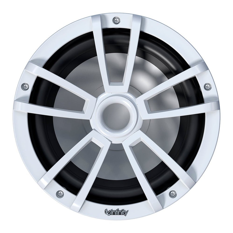 Infinity 10" Marine RGB Reference Series Subwoofer - White - Get Tight Gear