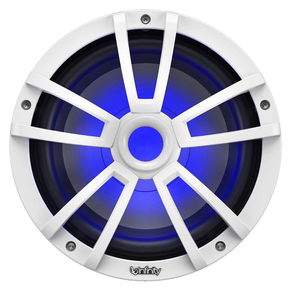 Infinity 10" Marine RGB Reference Series Subwoofer - White - Get Tight Gear
