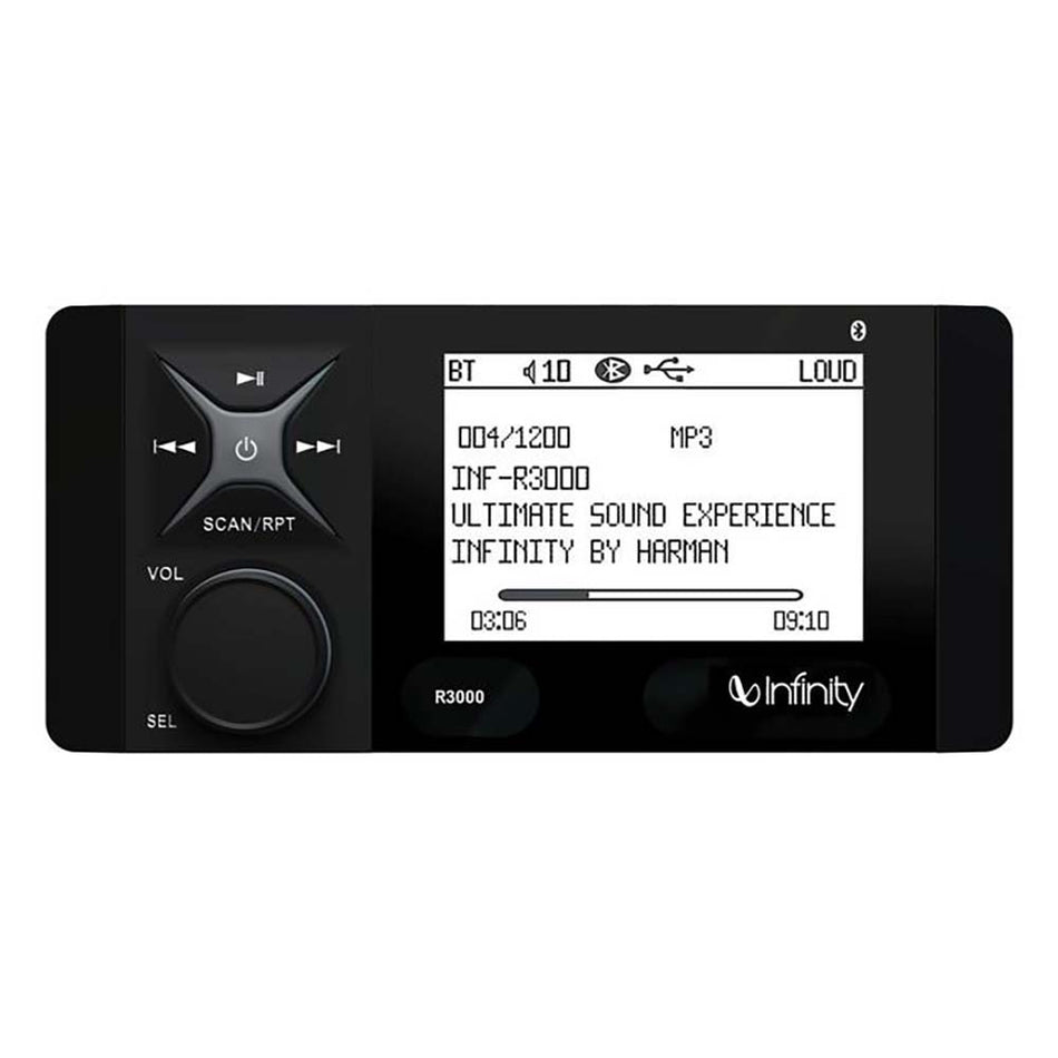 Infinity R3000 Stereo Receiver AM/FM/BT - Get Tight Gear