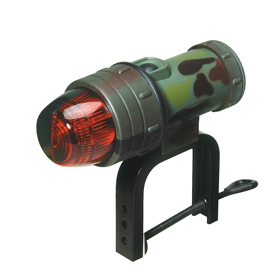 Innovative Lighting Portable LED Navigation Bow Light w/Universal "C" Clamp - Camouflage - Get Tight Gear