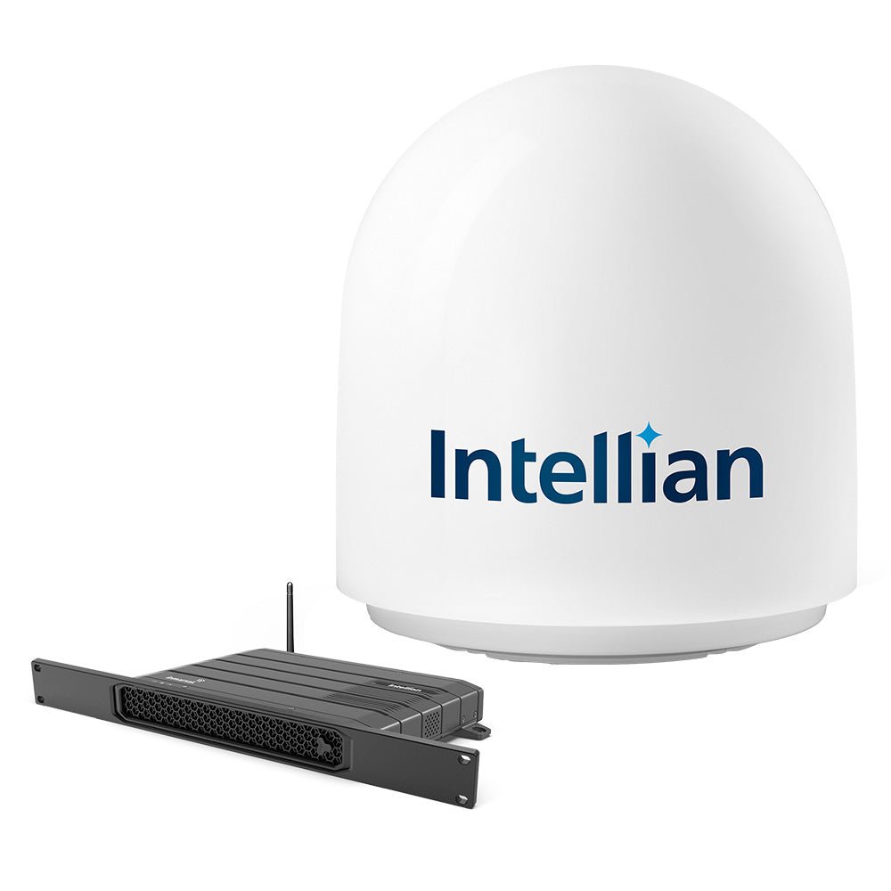 Intellian FB500 Inmarsat Fleet Broadband Maritime Terminal w/19" Rack Mount BDU - Get Tight Gear