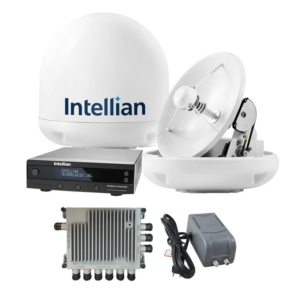 Intellian i3 US System US & Canada TV Antenna System & SWM - 30 Kit - Get Tight Gear