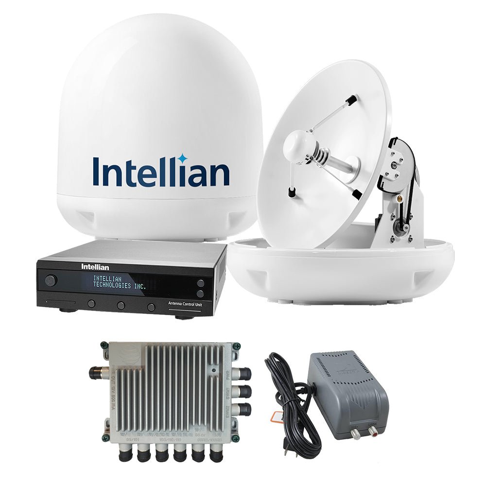 Intellian i4 All - Americas TV Antenna System & SWM - 30 Kit - Get Tight Gear