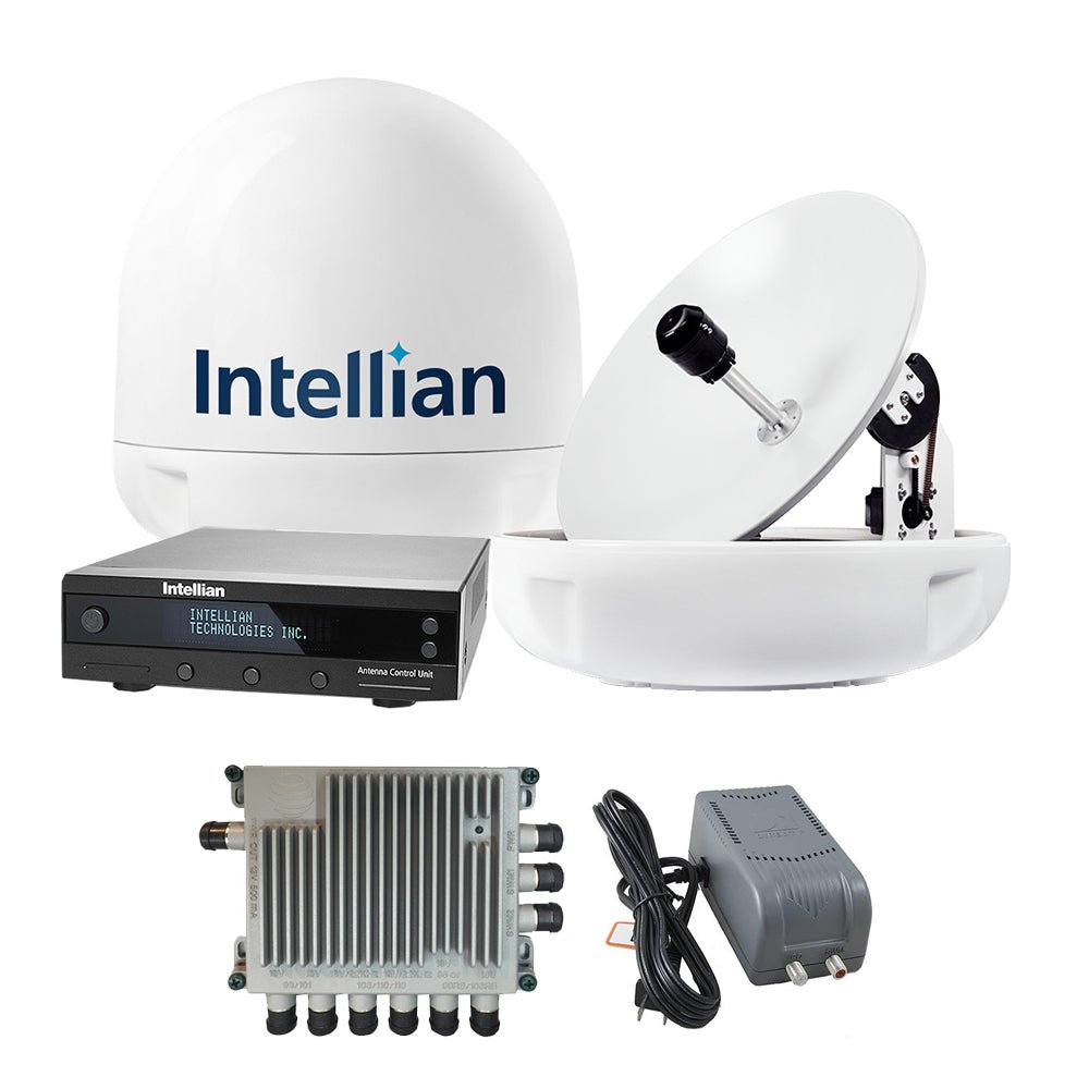 Intellian i5 All - Americas TV Antenna System & SWM - 30 Kit - Get Tight Gear