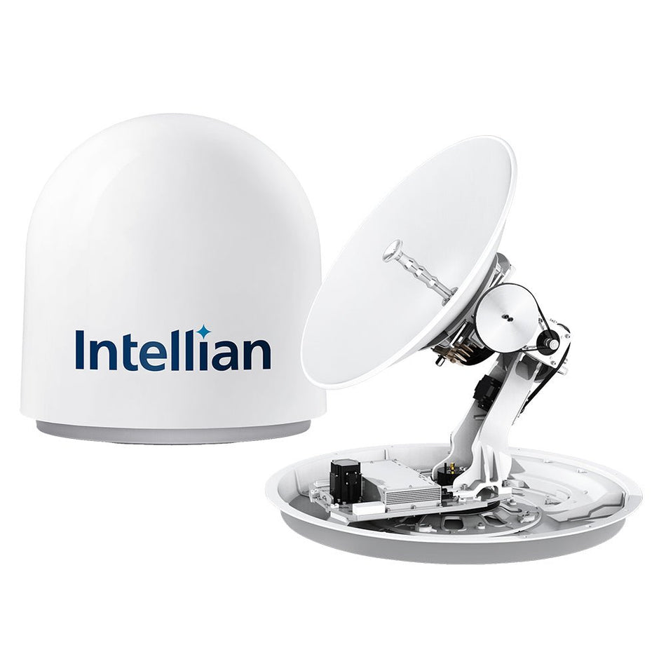 Intellian v60E 65cm Ku - band Maritime VSAT Antenna System - 6W Single Buc Single Cable - Lightweight - Get Tight Gear