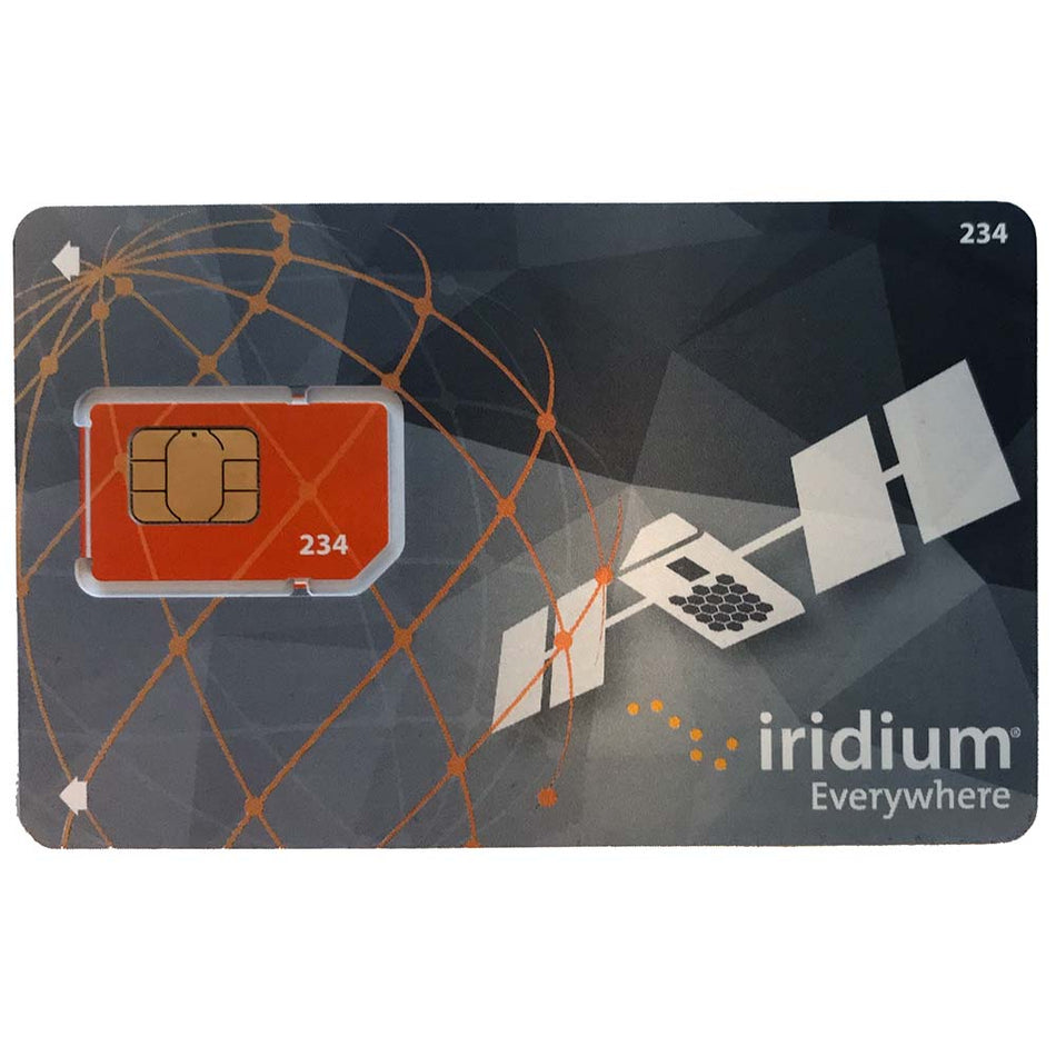 Iridium Post Paid SIM Card Activation Required - Orange - Get Tight Gear