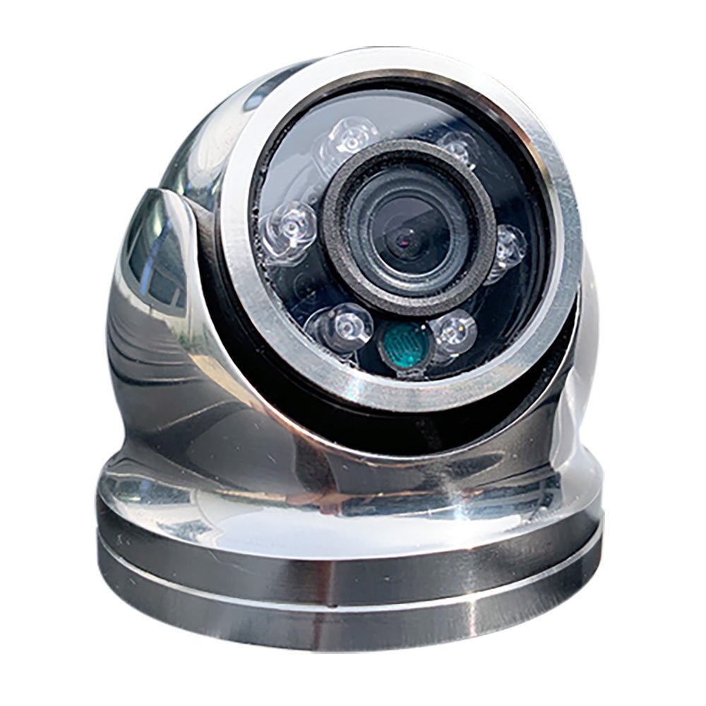 Iris Hi - Resolution Analog Mini Dome Camera - 316 Stainless Steel - CVBS - TVI - 3.6 - Get Tight Gear