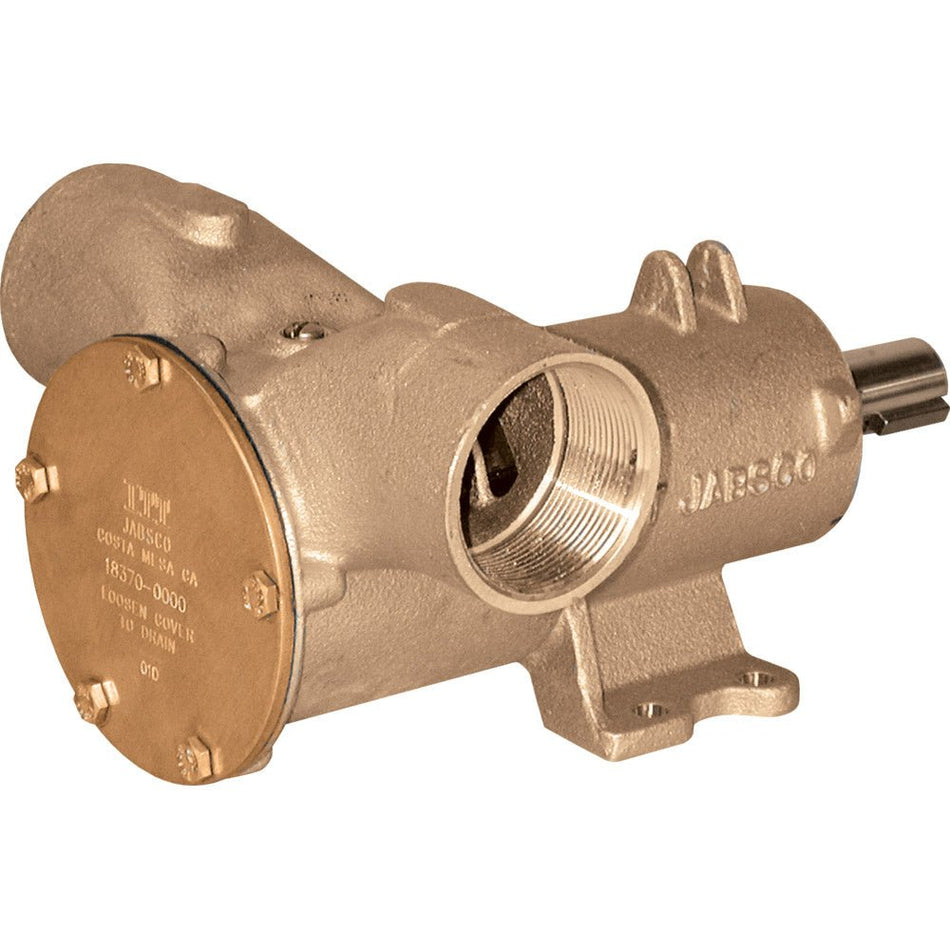 Jabsco 2" Bronze Pedestal Pump - Get Tight Gear
