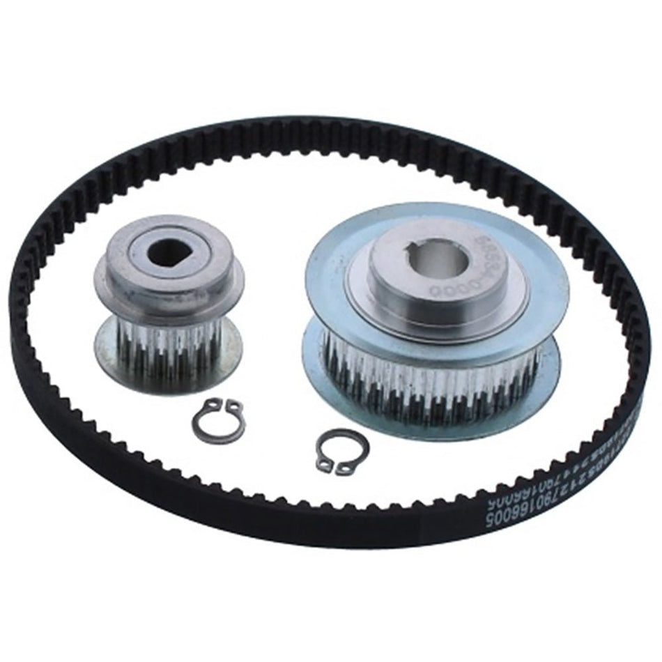 Jabsco 58541 - 1000 Pulley & Belt Kit - Get Tight Gear