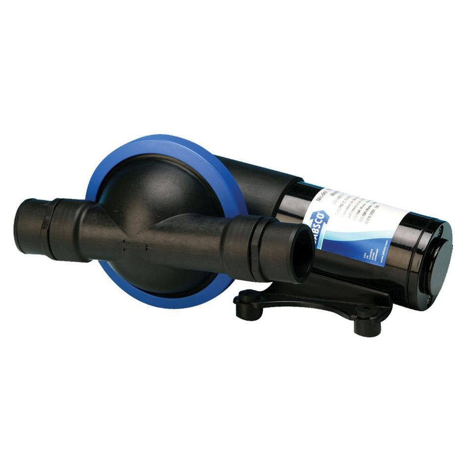 Jabsco Fish Box Evacuation Pump - 24VDC 5GPM Diaphragm w/1.5" Fittings - Get Tight Gear