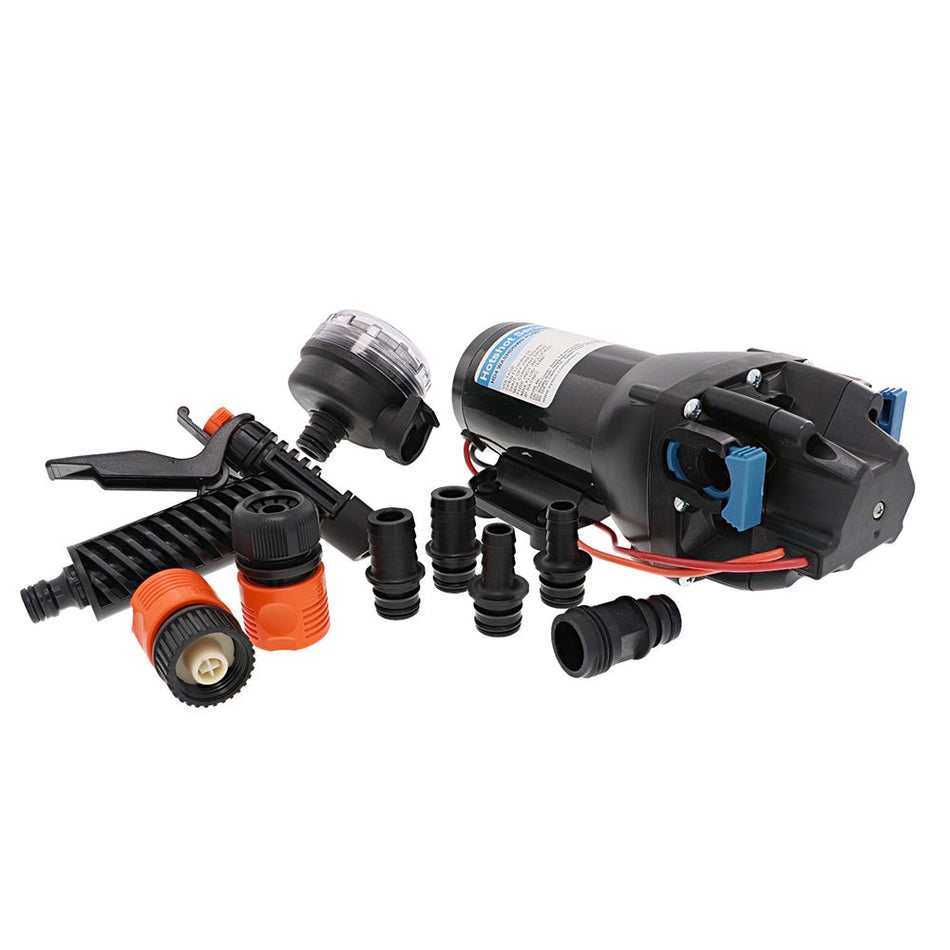 Jabsco HotShot HD4 Heavy Duty Washdown Pump - 12V - 4 GPM - 60 PSI - Get Tight Gear