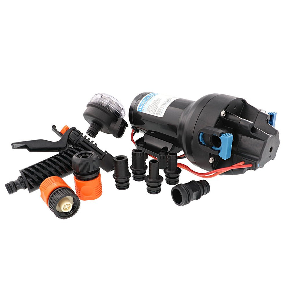 Jabsco HotShot HD5 Heavy Duty Washdown Pump - 12V - 5 GPM - 70 PSI - Get Tight Gear