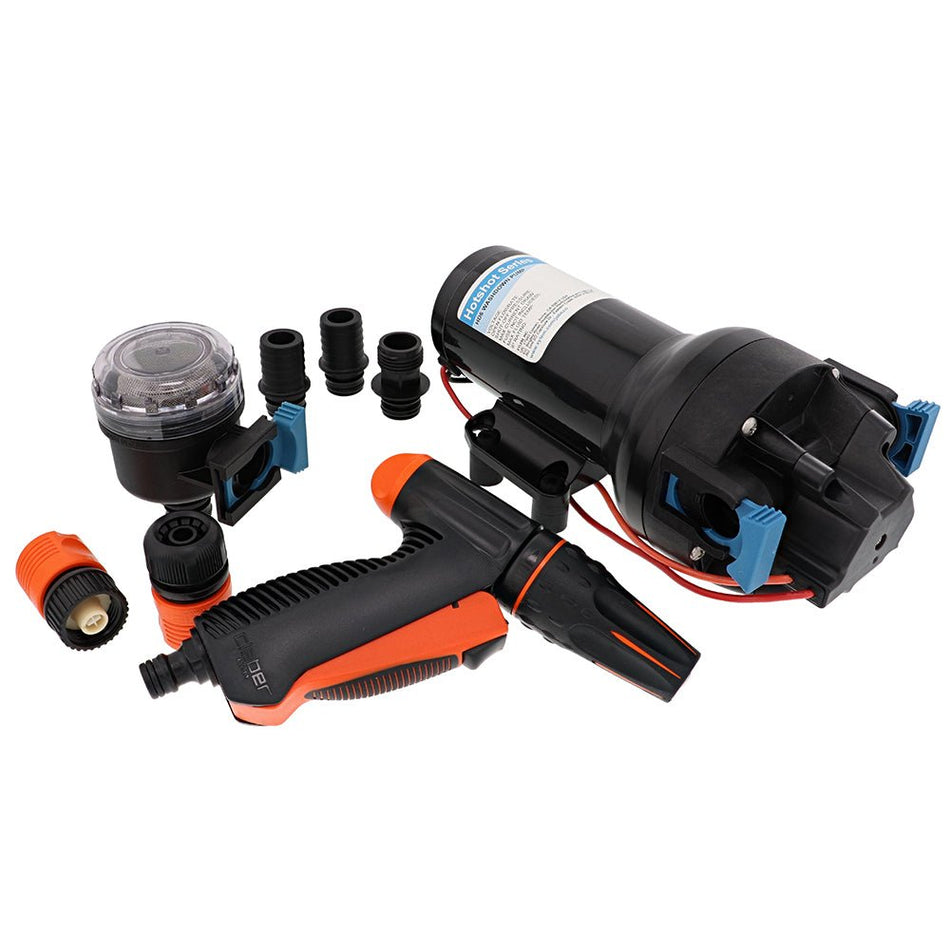 Jabsco HotShot HD6 Heavy Duty Washdown Pump - 12V - 6 GPM - 70 PSI - Get Tight Gear