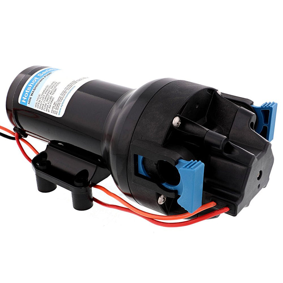 Jabsco HotShot HD6 Heavy Duty Washdown Pump - 12V - 6 GPM - 70 PSI - Get Tight Gear