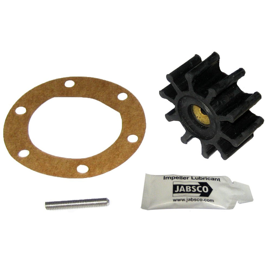 Jabsco Impeller Kit - 10 Blade - Neoprene - 2" Diameter x 7/8"W Pin Drive Insert - Get Tight Gear