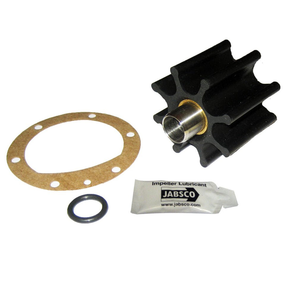 Jabsco Impeller Kit - 8 Blade - Nitrile - 2 - 9/16" Diameter - Ding Drive - Get Tight Gear