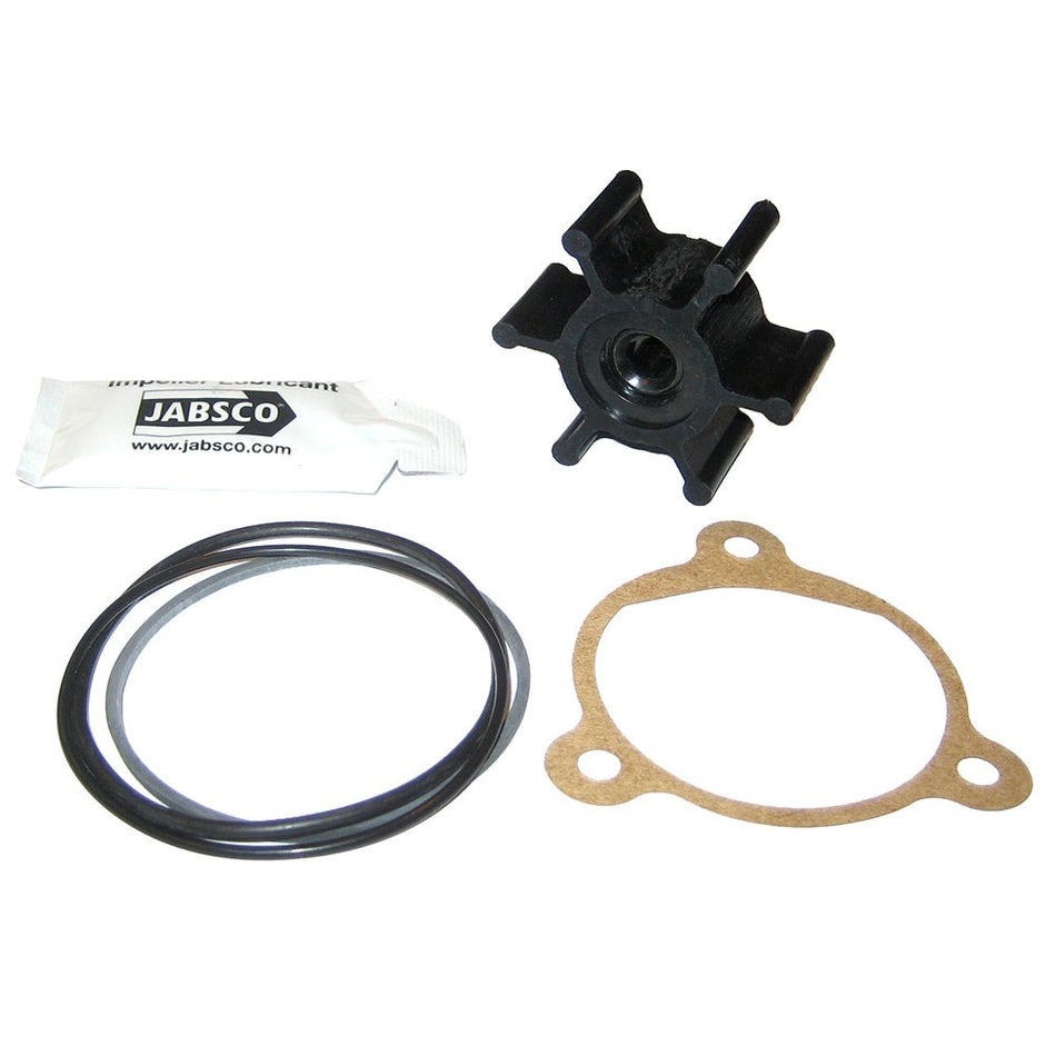 Jabsco Neoprene Impeller Kit w/Cover, Gasket or O - Ring - 6 - Blade - 5/16 Shaft Diameter - Get Tight Gear