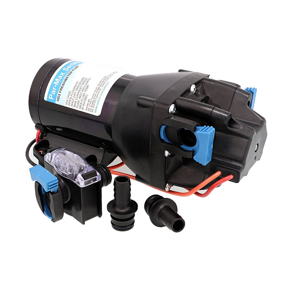 Jabsco Par - Max HD3 Heavy Duty Water Pressure Pump - 12V - 3 GPM - 60 PSI - Get Tight Gear