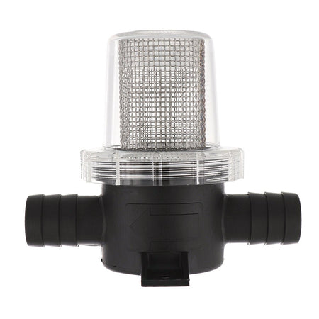 Jabsco Pumpgard In - Line Strainer 3/4 Hose - 40 Mesh - Get Tight Gear