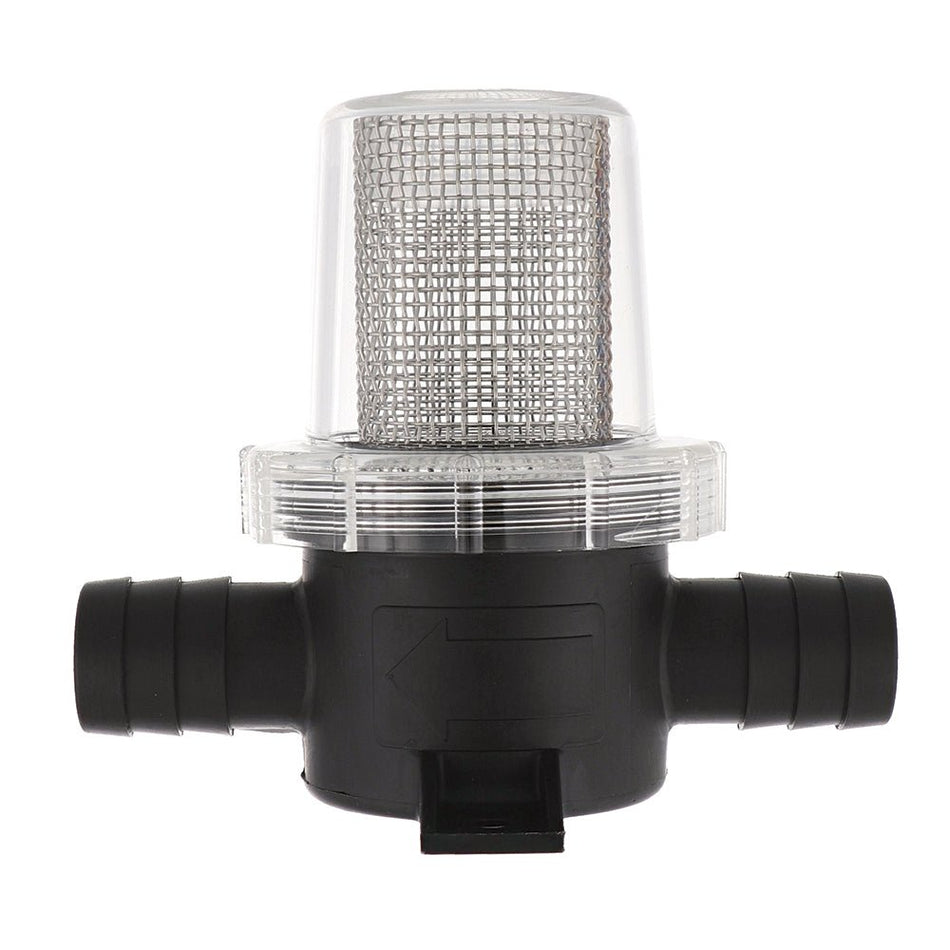 Jabsco Pumpgard In - Line Strainer 3/4 Hose - 40 Mesh - Get Tight Gear
