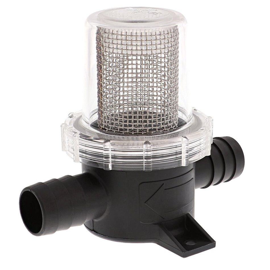 Jabsco Pumpgard In - Line Strainer 3/4 Hose - 40 Mesh - Get Tight Gear