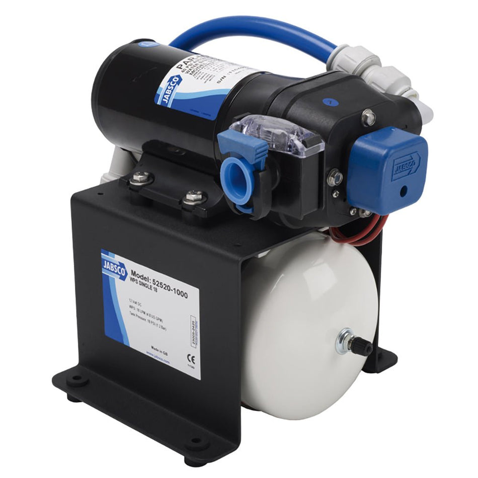 Jabsco Single Stack Water System - 4.8 GPM - 40PSI - 12V - Get Tight Gear