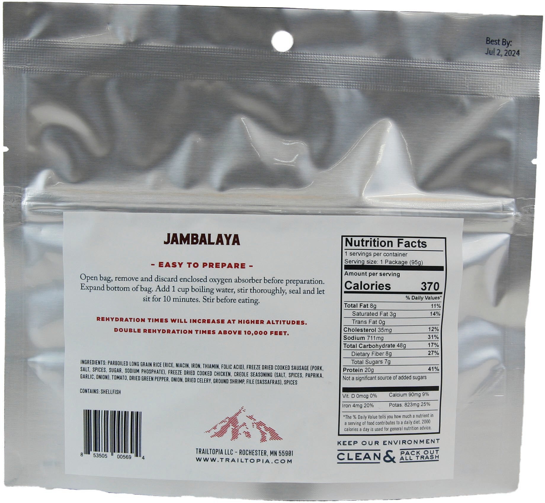 Jambalaya Gf Single Srv - Get Tight Gear