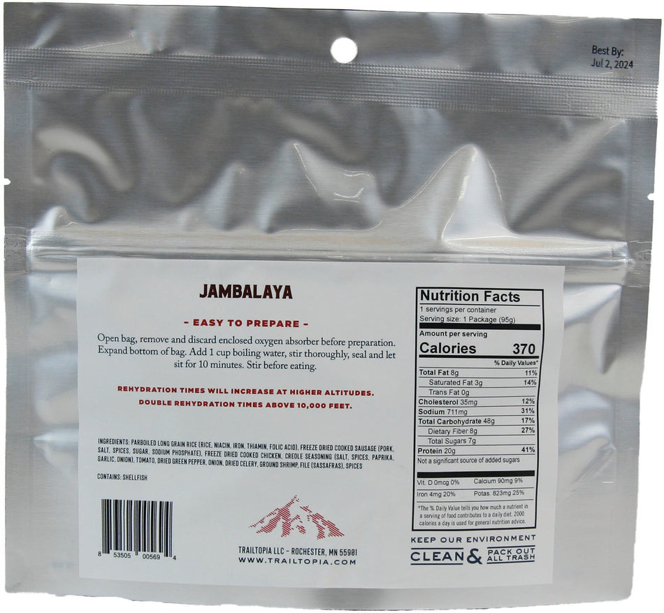 Jambalaya Gf Single Srv - Get Tight Gear