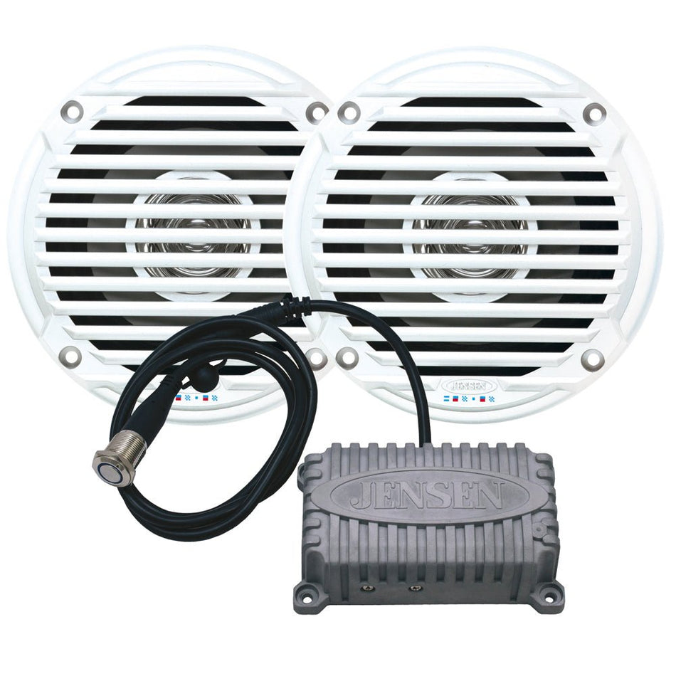 JENSEN CPM50 Bluetooth Package - Amplifier & 5" Speakers - Get Tight Gear