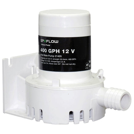 Johnson Pump 400 GPH 12V Bilge Pump - Barbed Port - Get Tight Gear