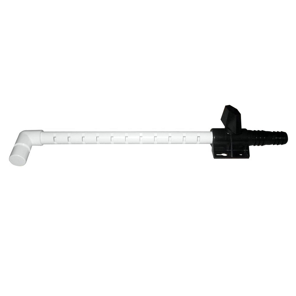 Johnson Pump Aerator Head - 13 - " w/One Shut - Off Valve - Get Tight Gear