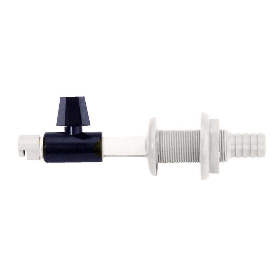 Johnson Pump Aerator Head - 6 - " w/Shut Off Valve - Get Tight Gear