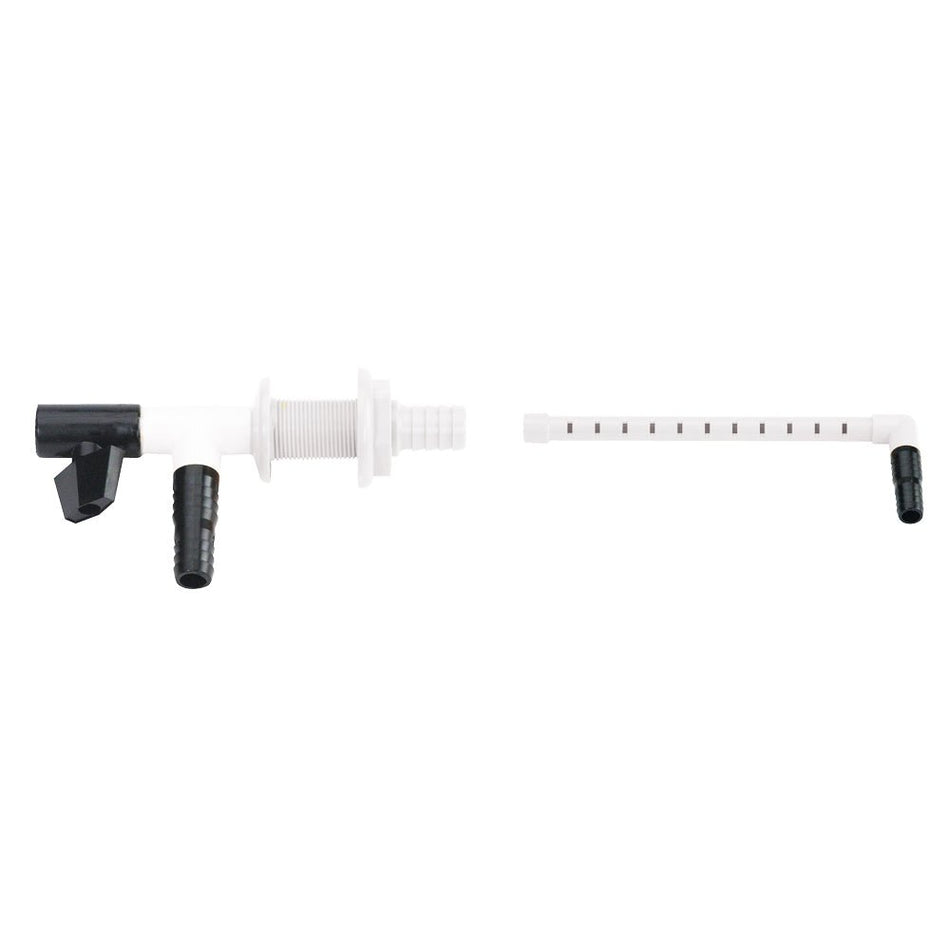 Johnson Pump Aerator Head - 8" Spray Bar w/6" Shut Off - Get Tight Gear