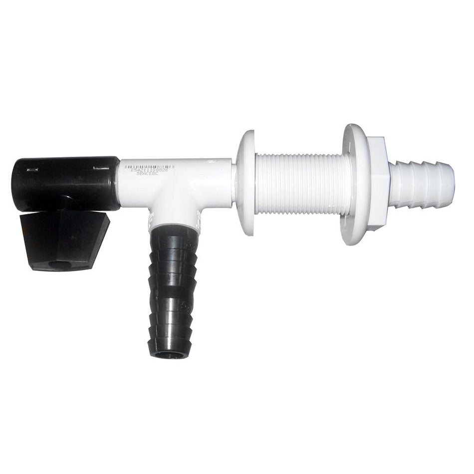 Johnson Pump Aerator Head - One Shut Off Valve - Get Tight Gear