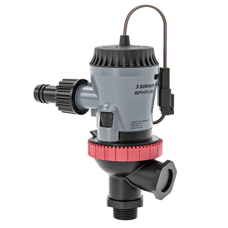 Johnson Pump Aqua O2 Twin Port 800 GPH Aerator Pump - Flex Mount - 12V - Get Tight Gear