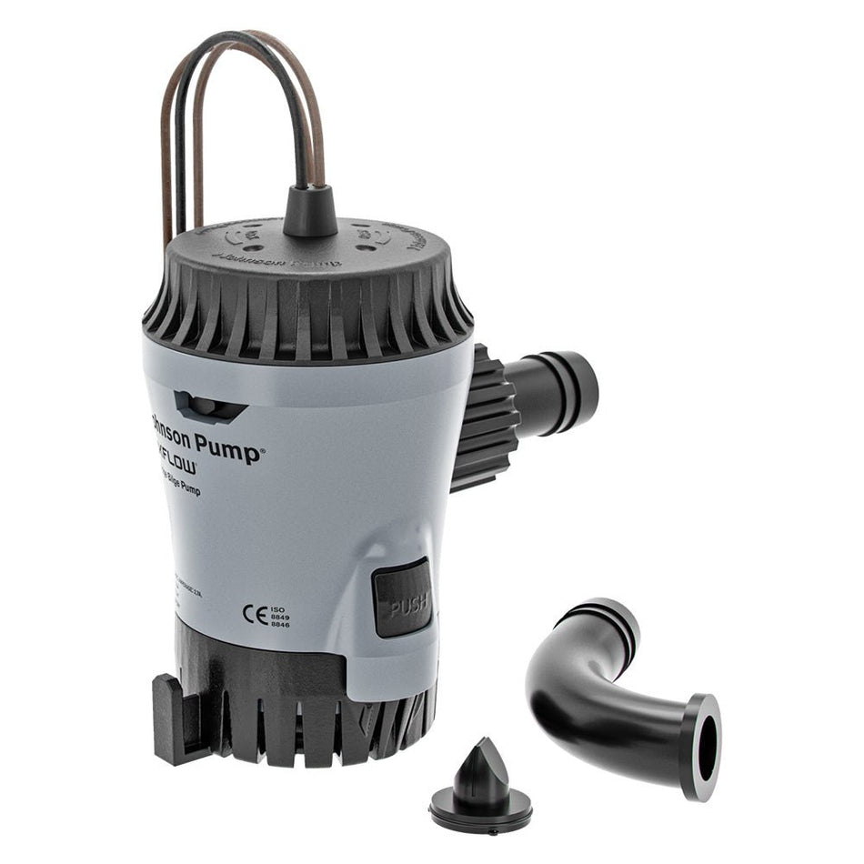 Johnson Pump Aqua Void Automatic 500 GPH Bilge Pump - 12V - Get Tight Gear