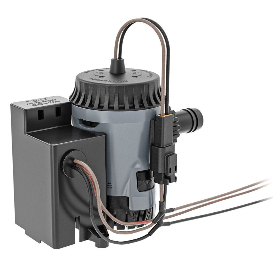 Johnson Pump Aqua Void Electro - Magnetic Combo 500 GPH Bilge Pump - 12V - Get Tight Gear