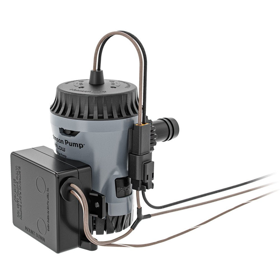 Johnson Pump Aqua Void Ultima Combo 800 GPH Bilge Pump - 12V - Get Tight Gear