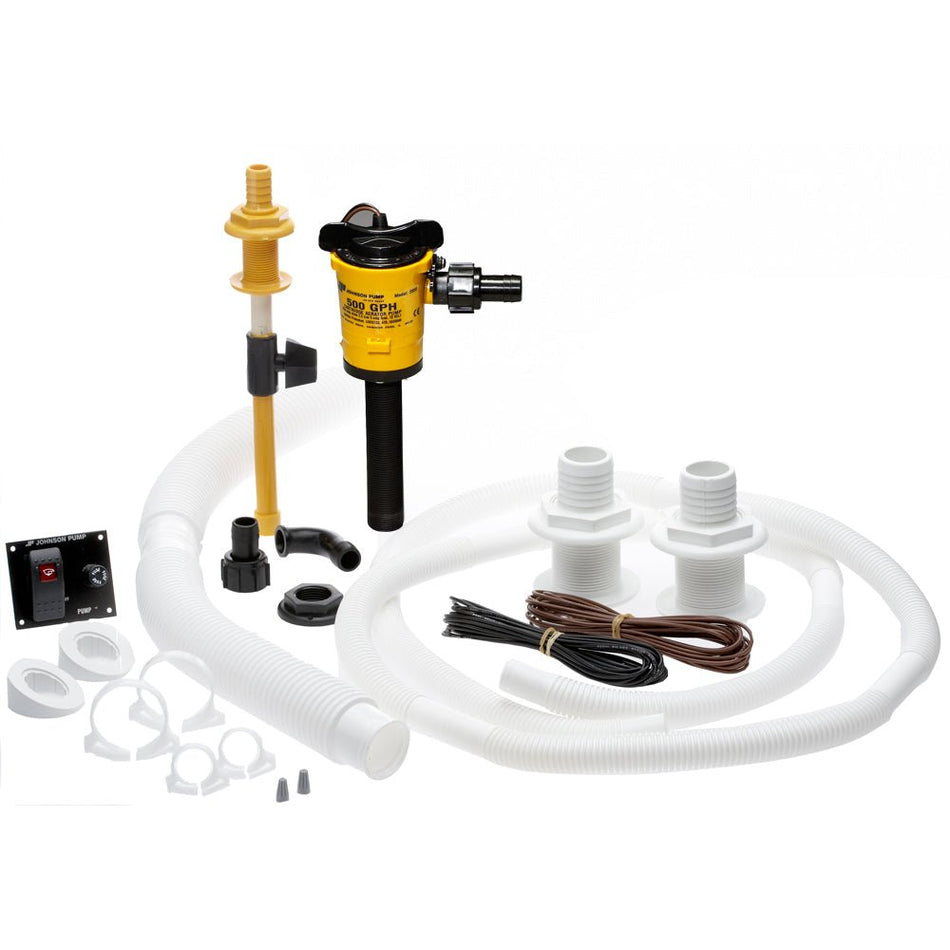 Johnson Pump Basspirator Aerator Kit - Get Tight Gear