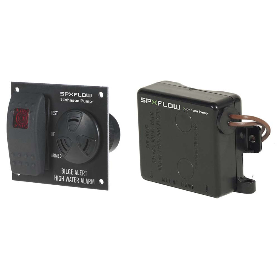 Johnson Pump Bilge Alert High Water Alarm - 12V Ultima - Get Tight Gear