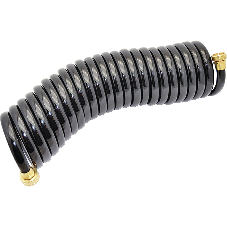 Johnson Pump Coiled Wash Down Hose - 25' - 1/2" Diameter - Get Tight Gear