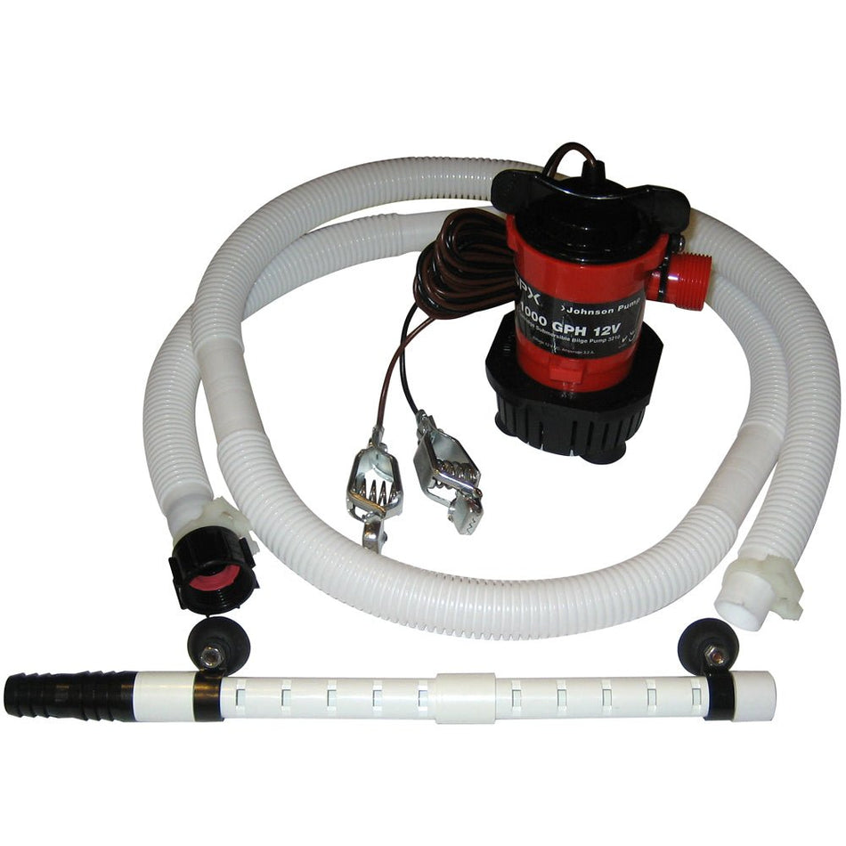 Johnson Pump Fishsaver Complete Cartridge Aerator Kit - Get Tight Gear